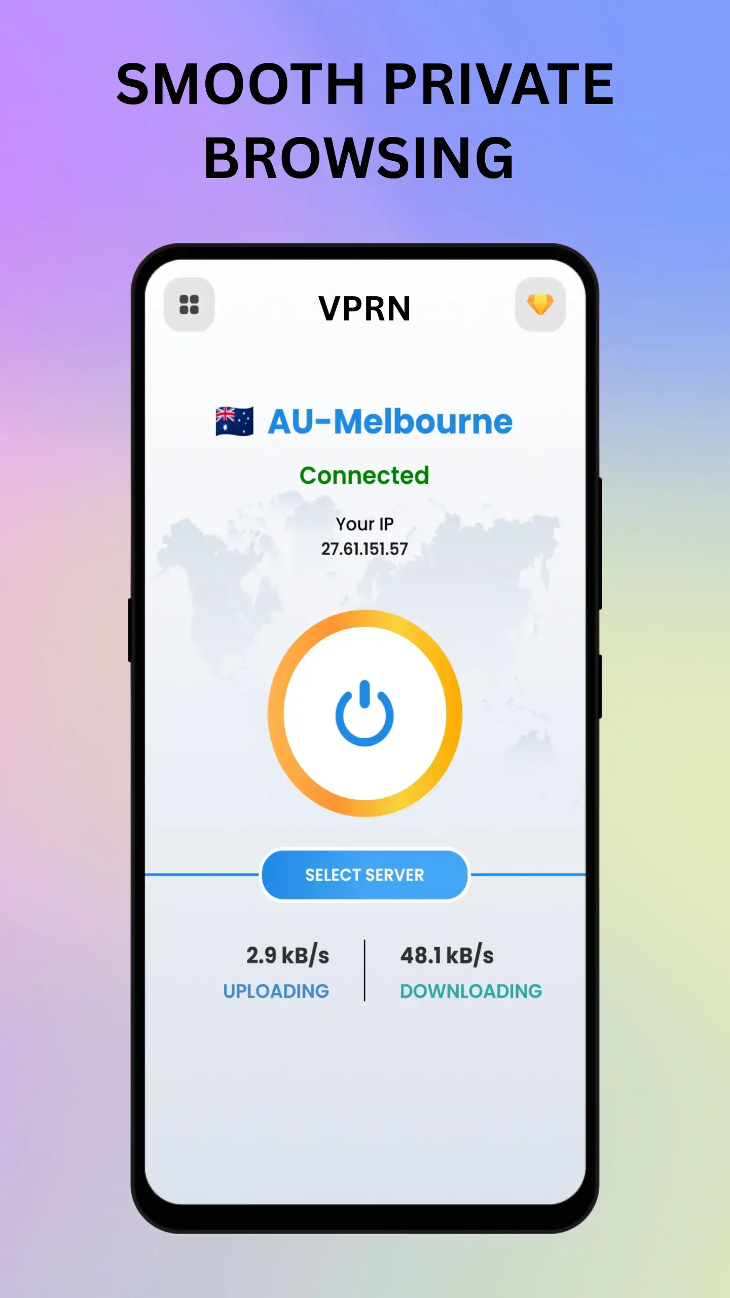 VPRN VPN app for Android